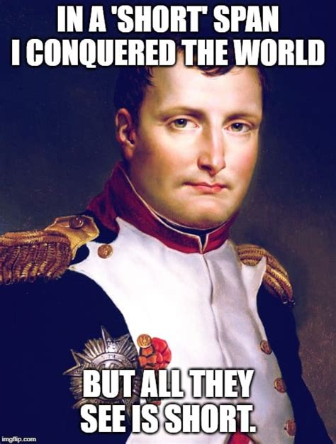 was napoleon even short.